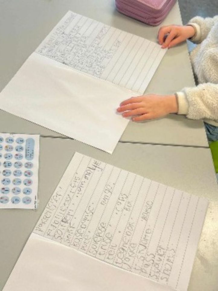 tekst, brev, kalender