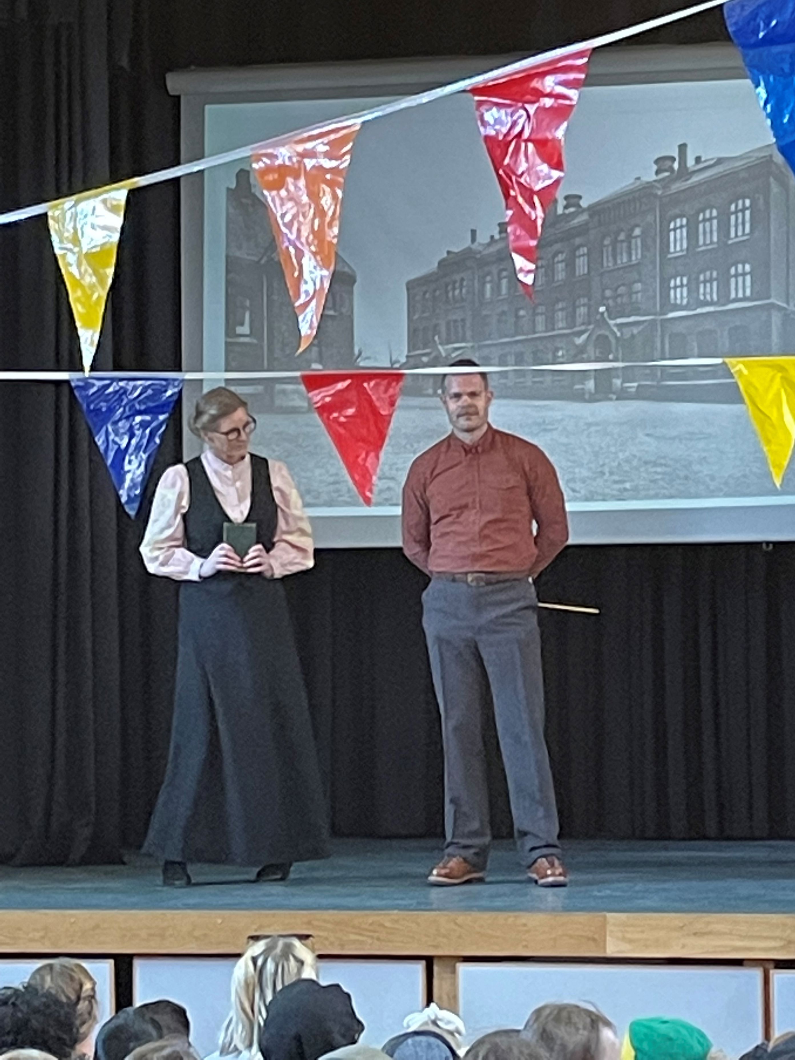 Foto: Lærere på 1900-tallet.. Jubileumsfeiring